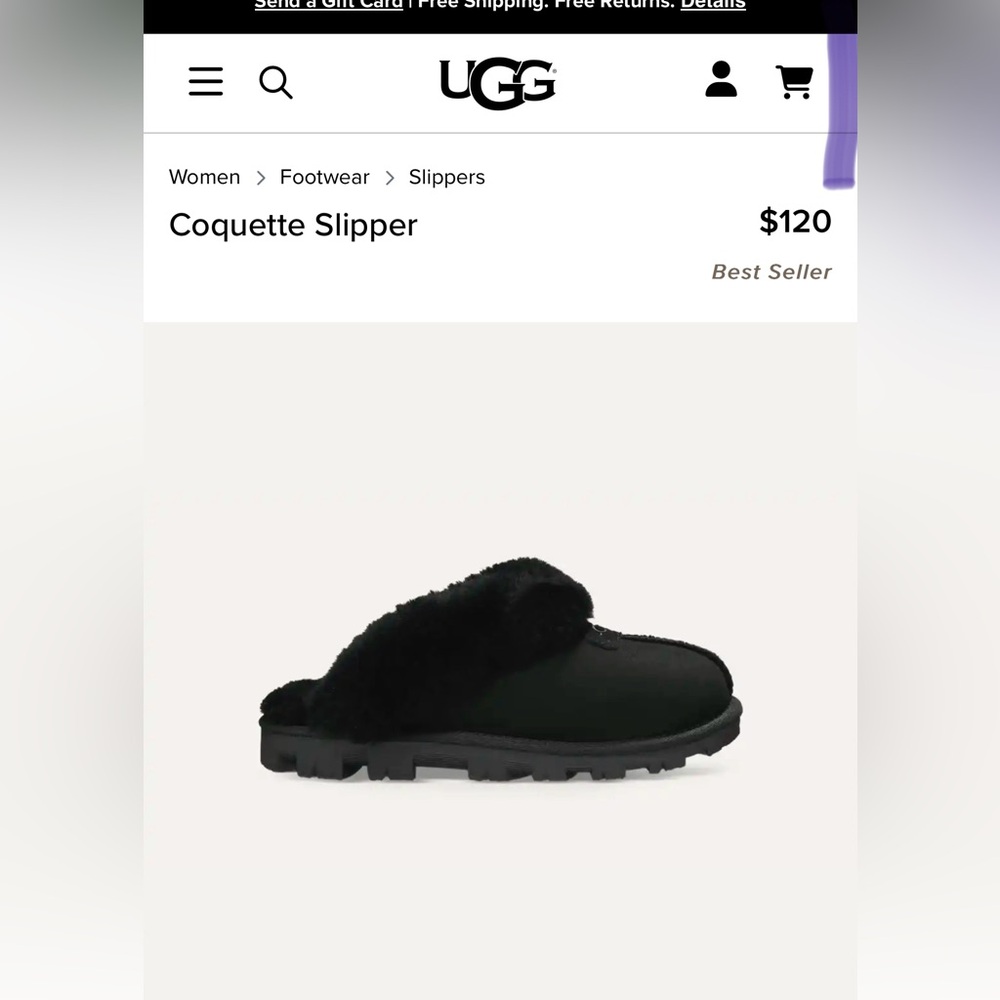 Ugg slipper